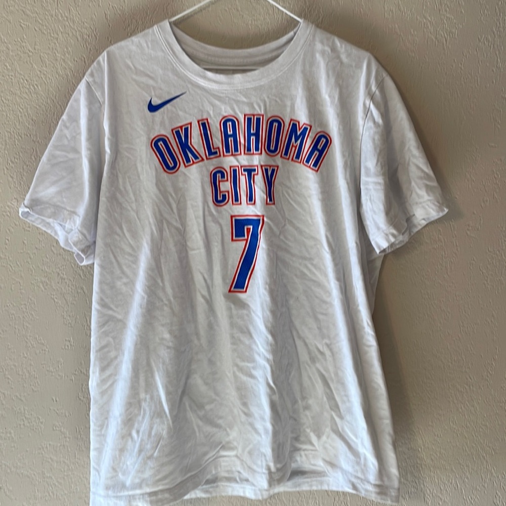 OKC Thunder Baskztball shirt jersey